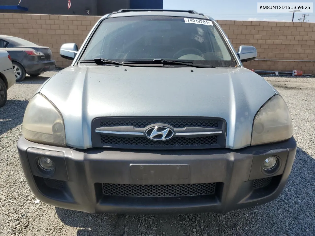 2006 Hyundai Tucson Gls VIN: KM8JN12D16U359625 Lot: 74019284