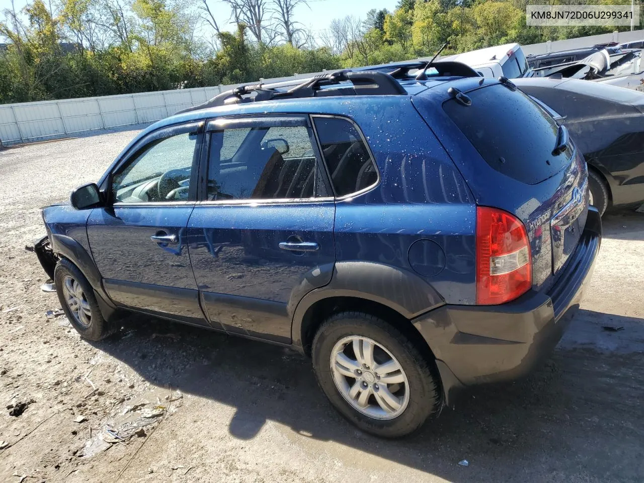 2006 Hyundai Tucson Gls VIN: KM8JN72D06U299341 Lot: 74022094