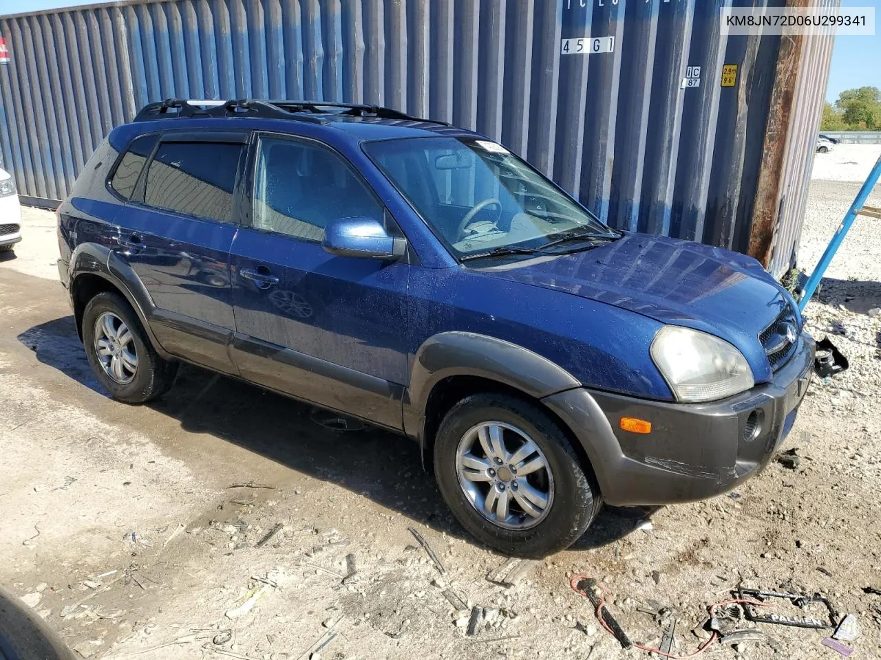 2006 Hyundai Tucson Gls VIN: KM8JN72D06U299341 Lot: 74022094