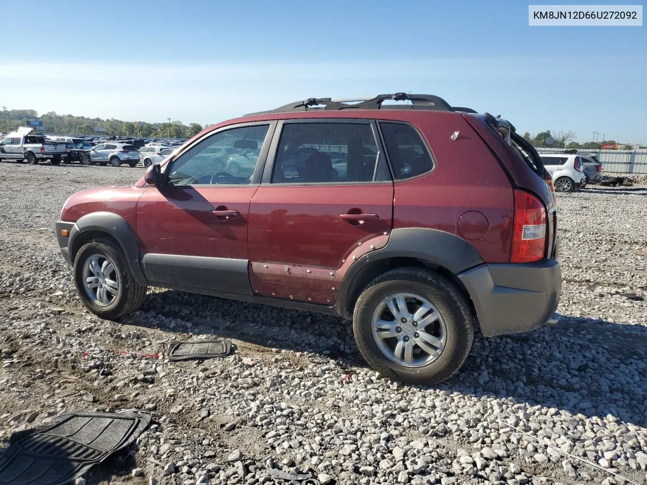 2006 Hyundai Tucson Gls VIN: KM8JN12D66U272092 Lot: 74467604