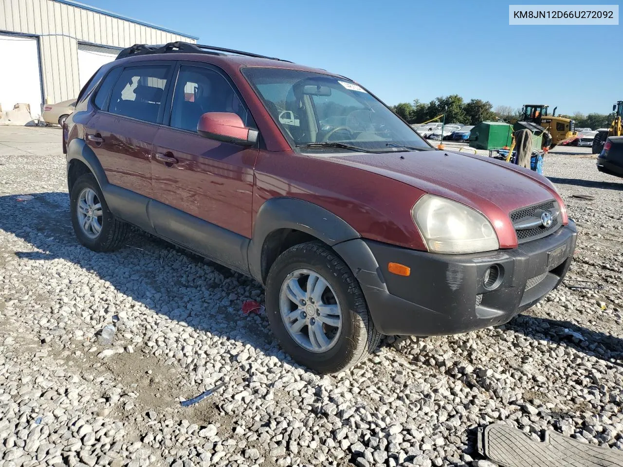 2006 Hyundai Tucson Gls VIN: KM8JN12D66U272092 Lot: 74467604