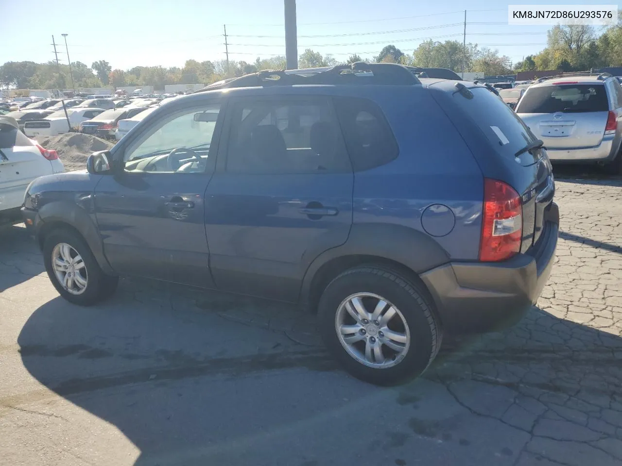 2006 Hyundai Tucson Gls VIN: KM8JN72D86U293576 Lot: 74794644