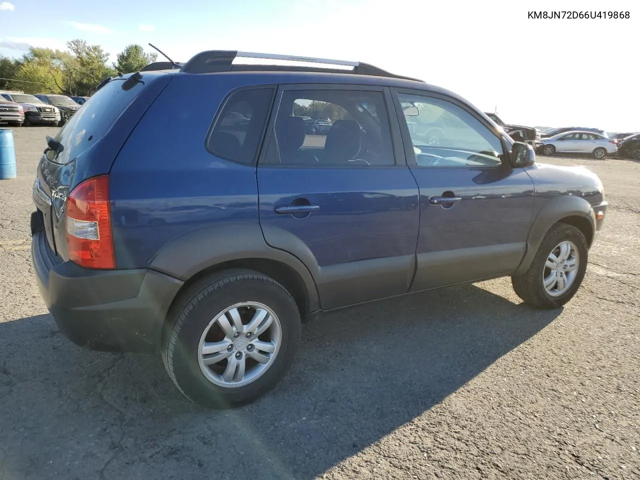 2006 Hyundai Tucson Gls VIN: KM8JN72D66U419868 Lot: 75452394