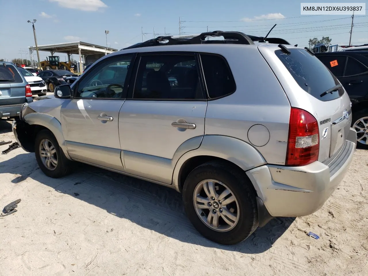 KM8JN12DX6U393837 2006 Hyundai Tucson Gls