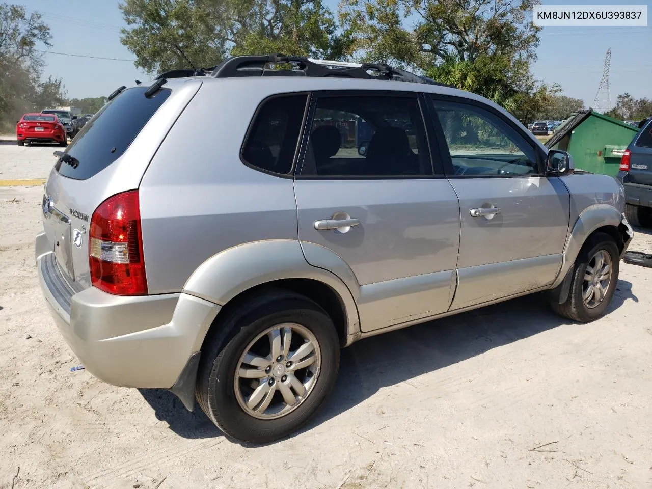 KM8JN12DX6U393837 2006 Hyundai Tucson Gls