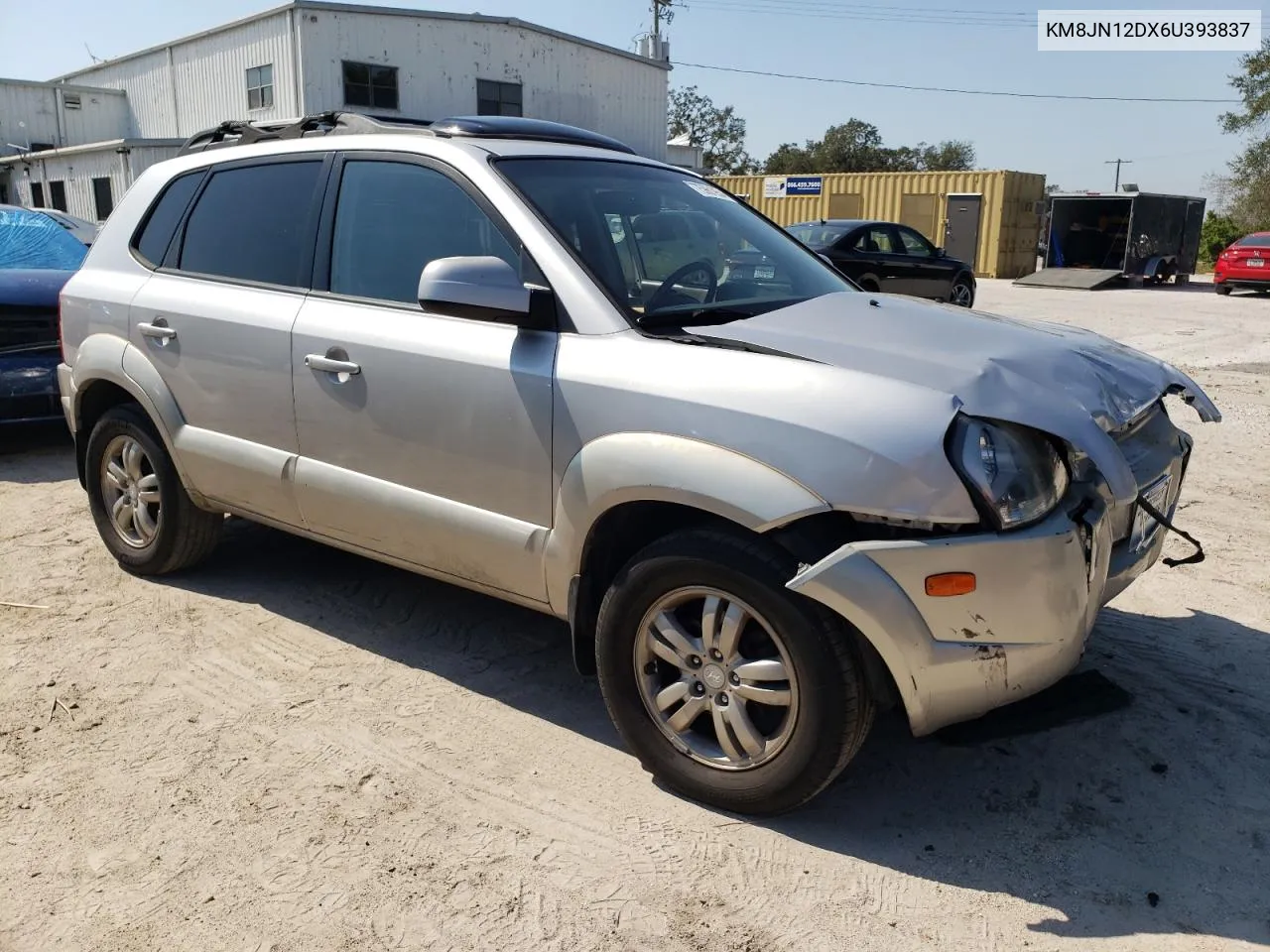 KM8JN12DX6U393837 2006 Hyundai Tucson Gls