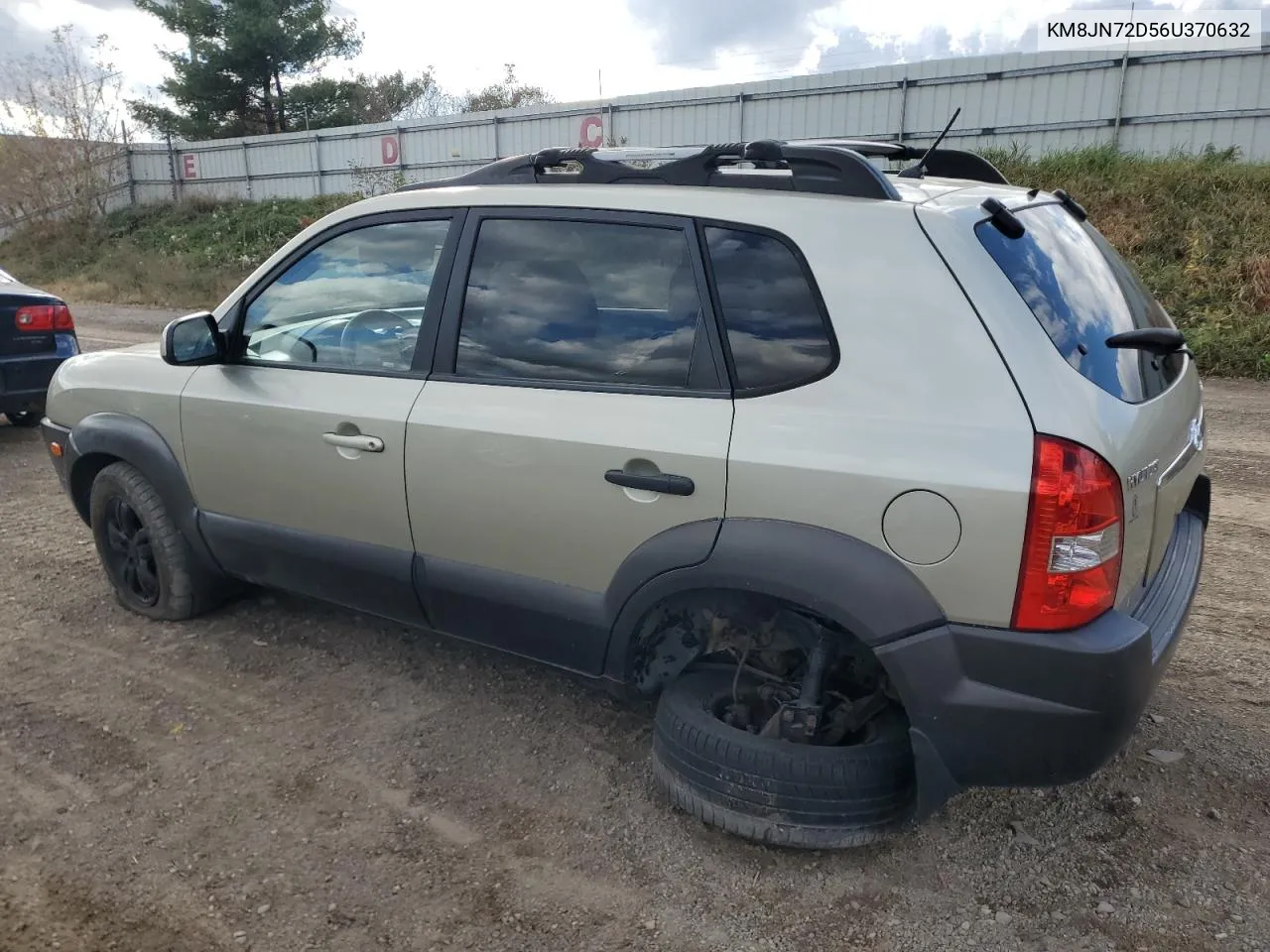 2006 Hyundai Tucson Gls VIN: KM8JN72D56U370632 Lot: 76700704