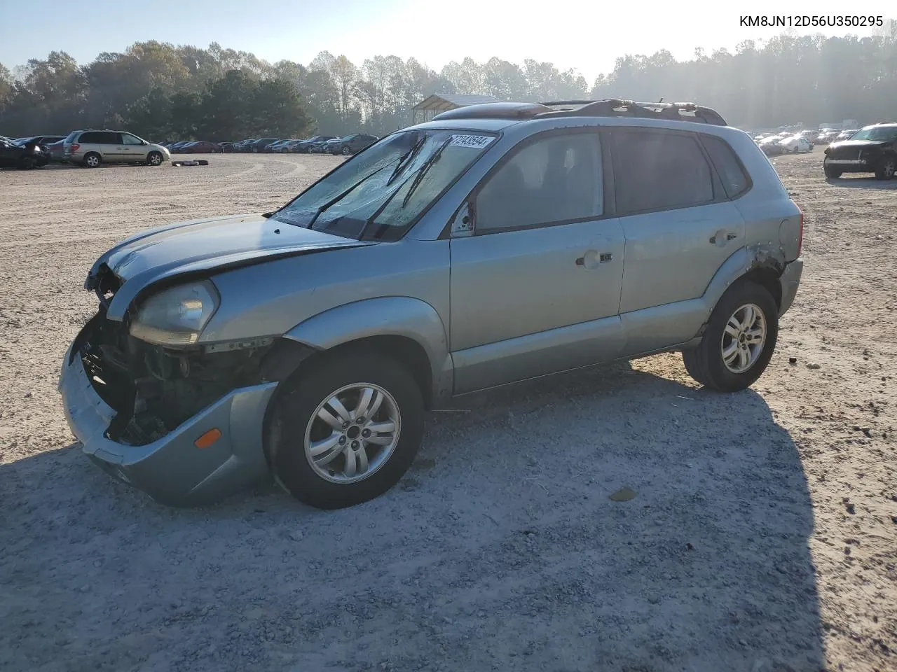 2006 Hyundai Tucson Gls VIN: KM8JN12D56U350295 Lot: 77243594