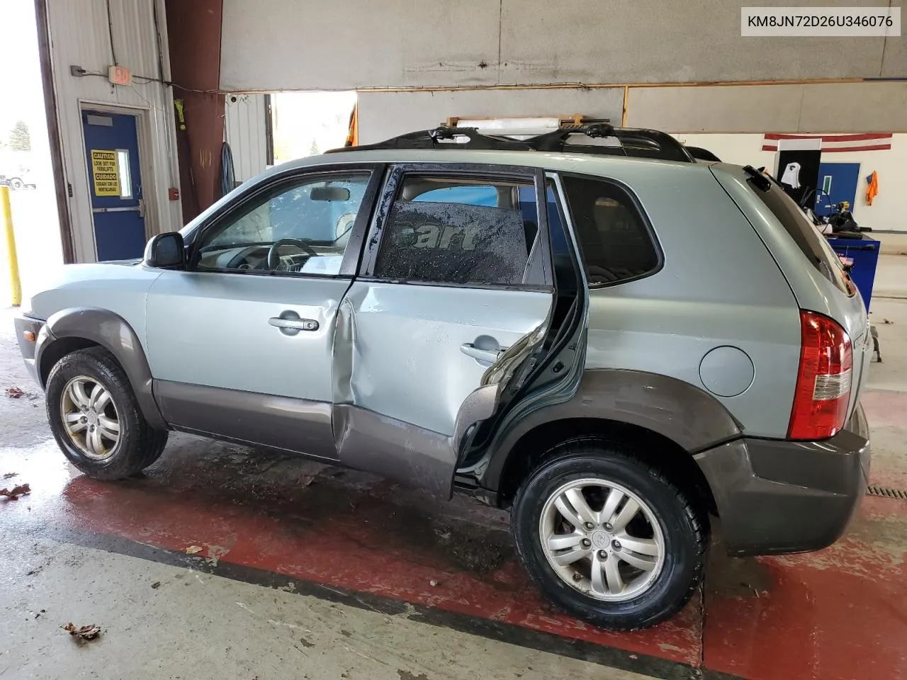 2006 Hyundai Tucson Gls VIN: KM8JN72D26U346076 Lot: 77447474