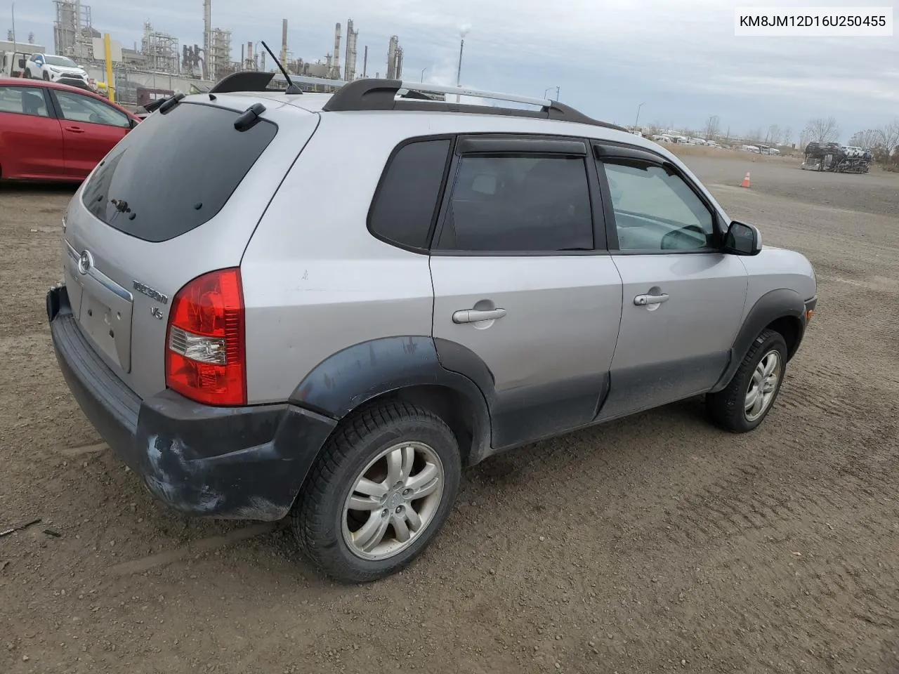 2006 Hyundai Tucson Gl VIN: KM8JM12D16U250455 Lot: 78788844