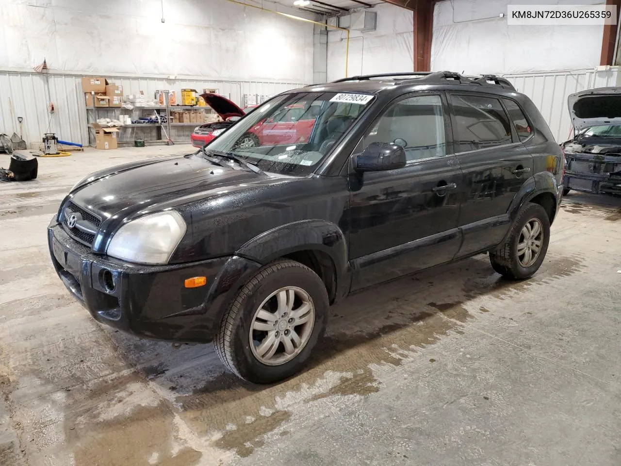 2006 Hyundai Tucson Gls VIN: KM8JN72D36U265359 Lot: 80729834