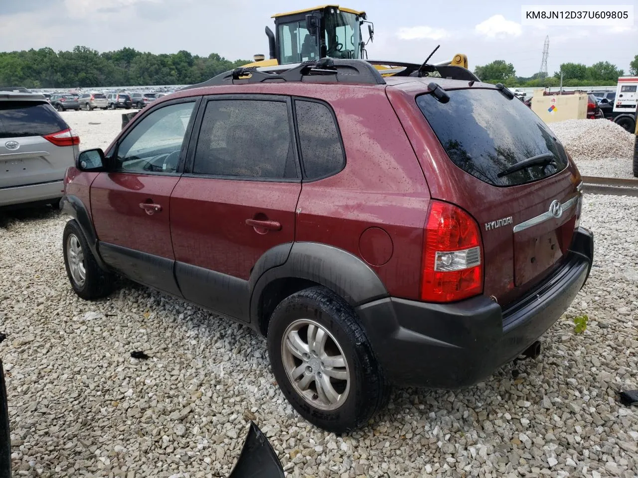 KM8JN12D37U609805 2007 Hyundai Tucson Se