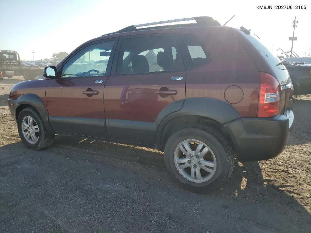 2007 Hyundai Tucson Se VIN: KM8JN12D27U613165 Lot: 65076244