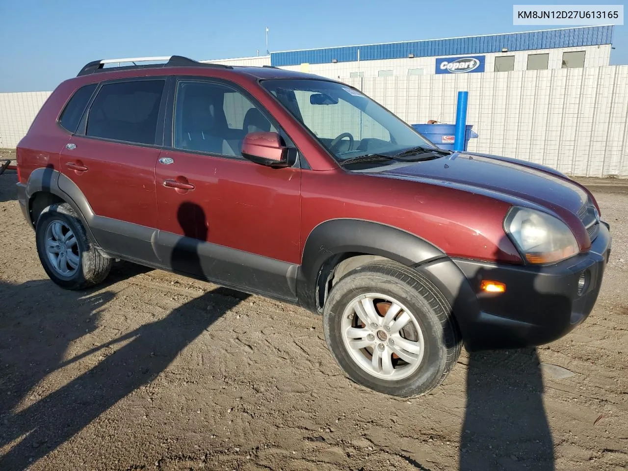 2007 Hyundai Tucson Se VIN: KM8JN12D27U613165 Lot: 65076244