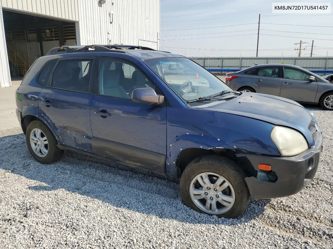 2007 Hyundai Tucson Se VIN: KM8JN72D17U541457 Lot: 65384664