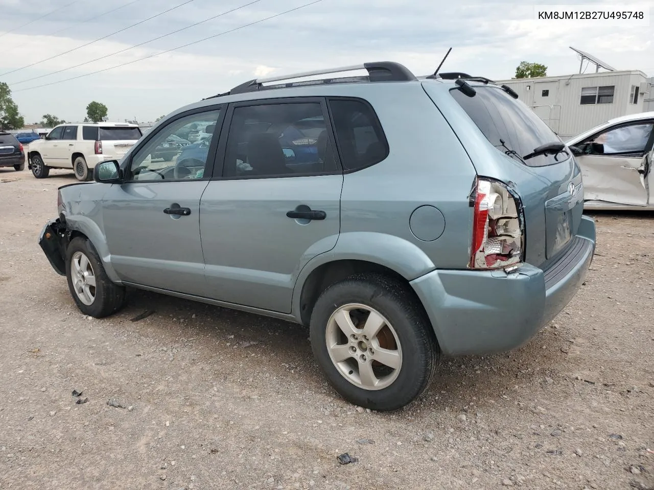 2007 Hyundai Tucson Gls VIN: KM8JM12B27U495748 Lot: 65995374