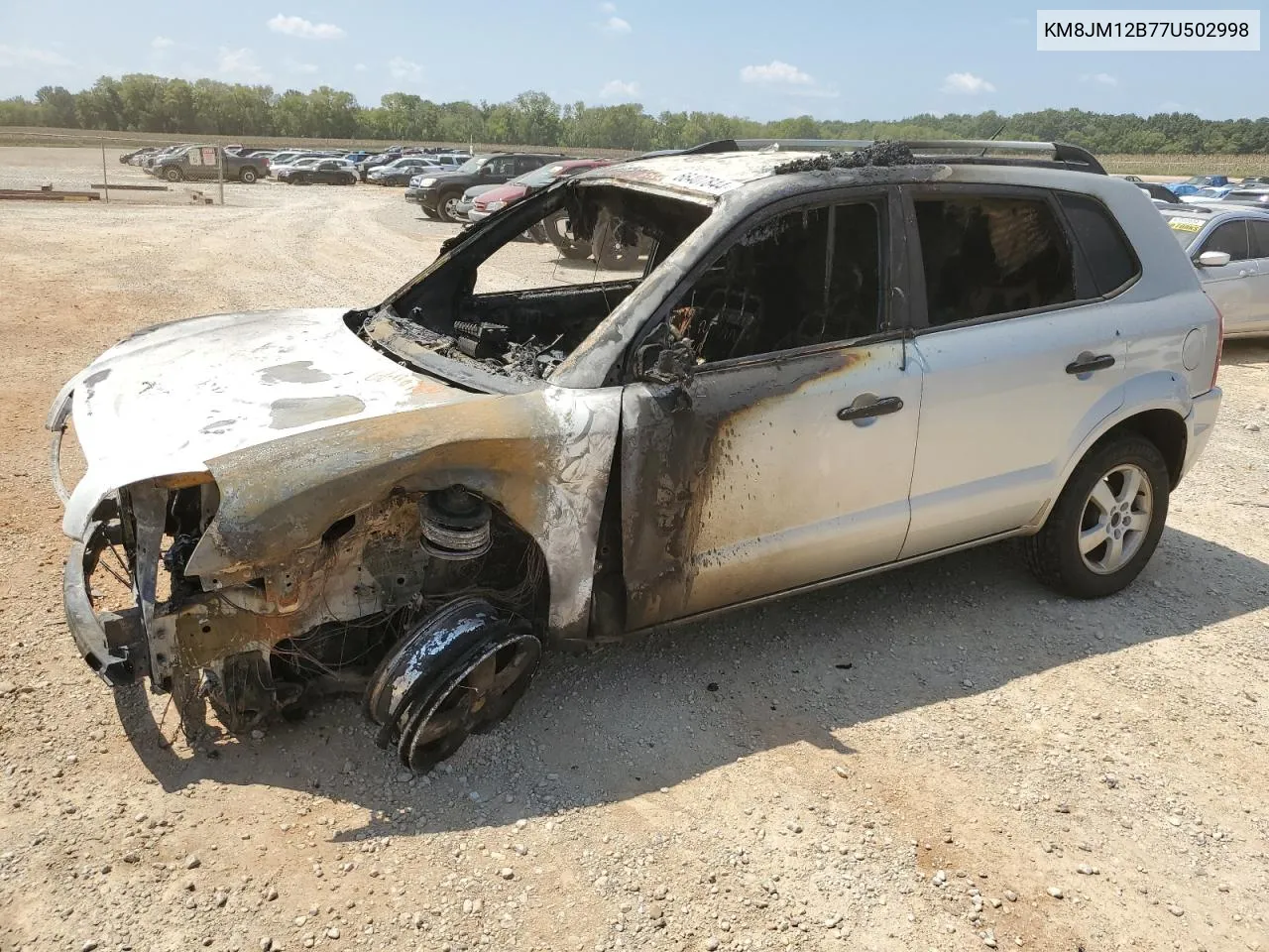 KM8JM12B77U502998 2007 Hyundai Tucson Gls