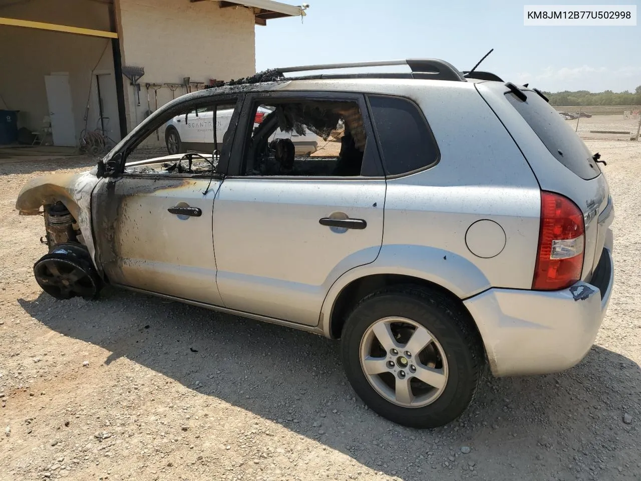 KM8JM12B77U502998 2007 Hyundai Tucson Gls