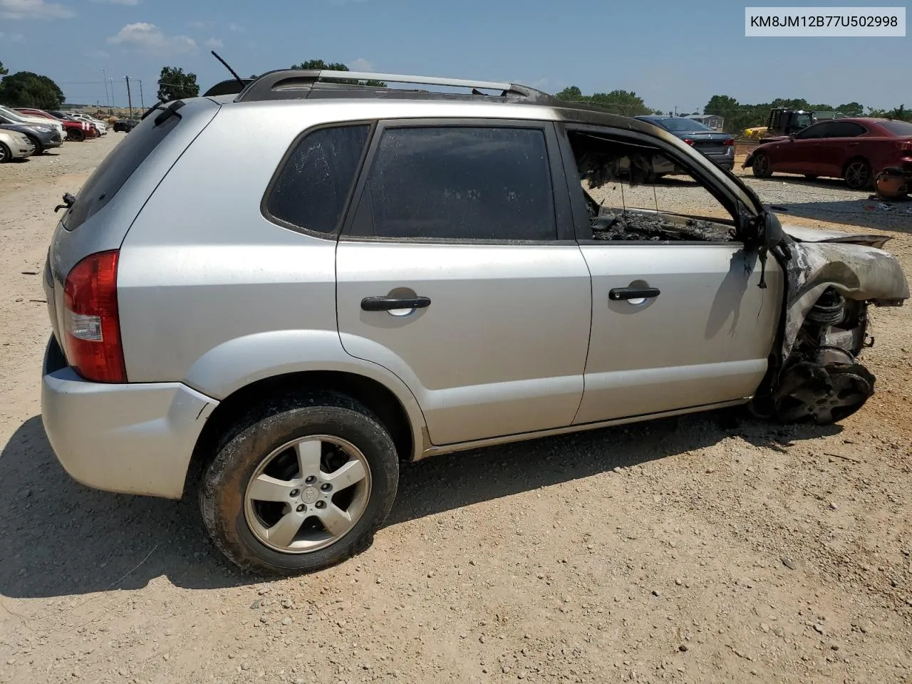 2007 Hyundai Tucson Gls VIN: KM8JM12B77U502998 Lot: 66407844