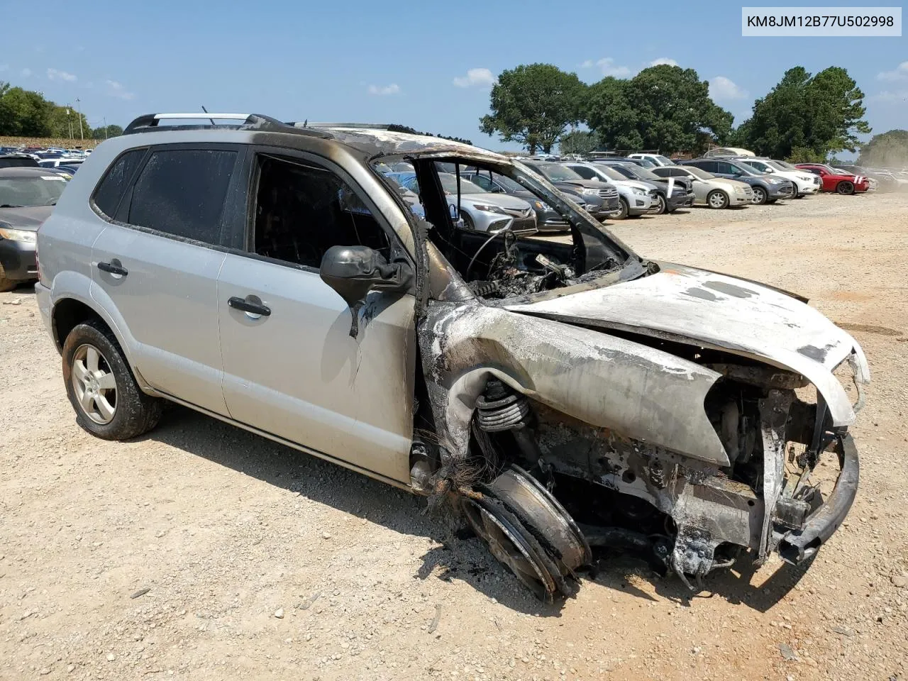 KM8JM12B77U502998 2007 Hyundai Tucson Gls