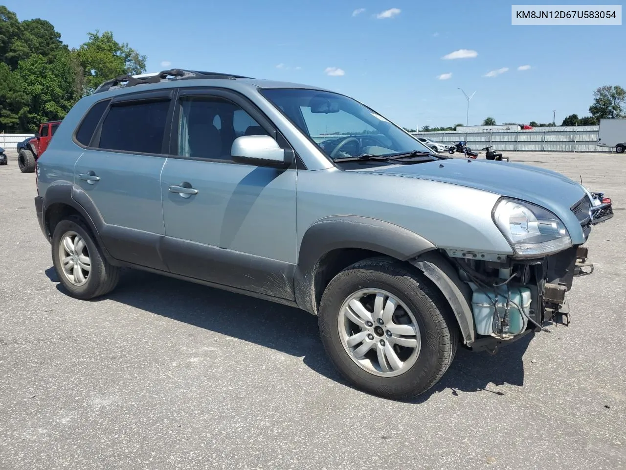 2007 Hyundai Tucson Se VIN: KM8JN12D67U583054 Lot: 68266094