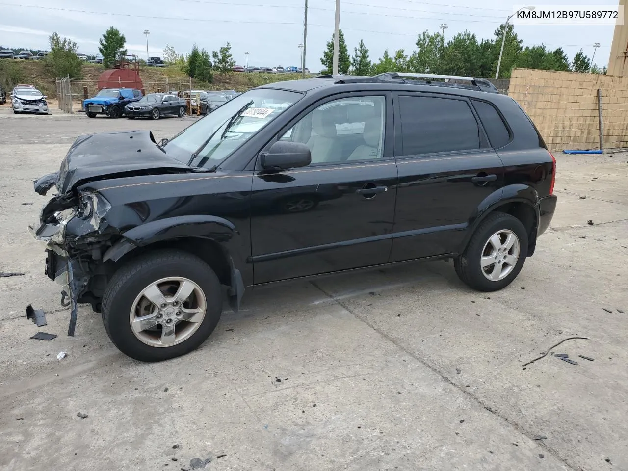 2007 Hyundai Tucson Gls VIN: KM8JM12B97U589772 Lot: 70192444