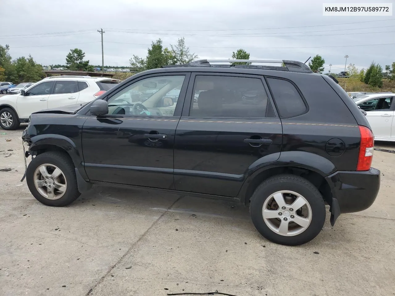 2007 Hyundai Tucson Gls VIN: KM8JM12B97U589772 Lot: 70192444