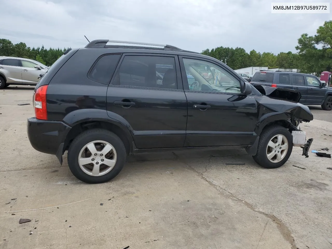 2007 Hyundai Tucson Gls VIN: KM8JM12B97U589772 Lot: 70192444