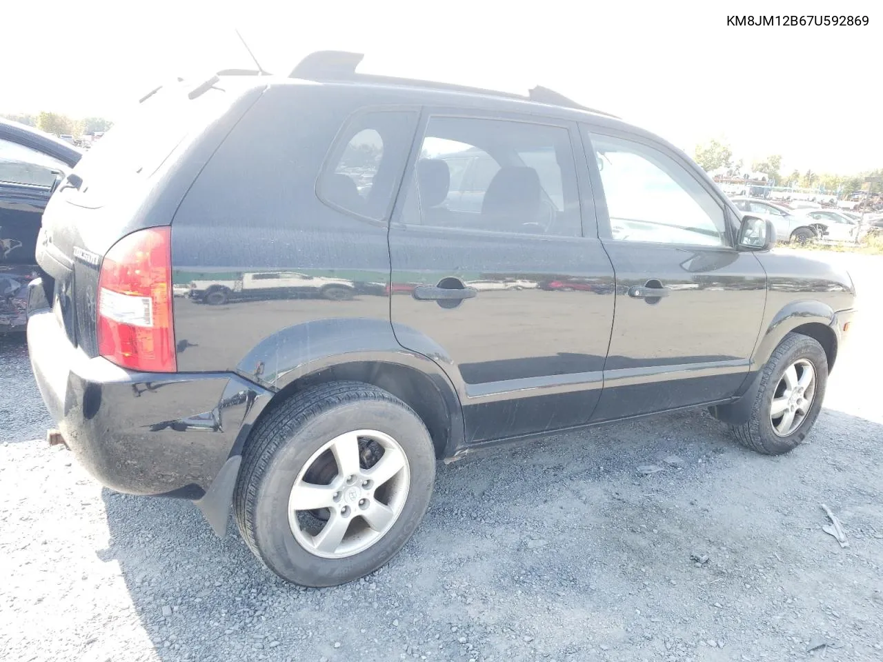 2007 Hyundai Tucson Gls VIN: KM8JM12B67U592869 Lot: 70662424