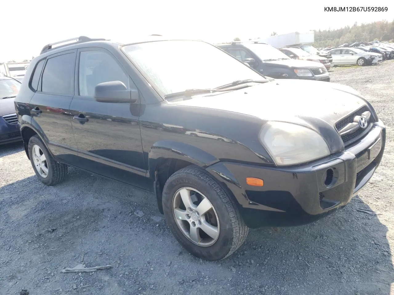 2007 Hyundai Tucson Gls VIN: KM8JM12B67U592869 Lot: 70662424