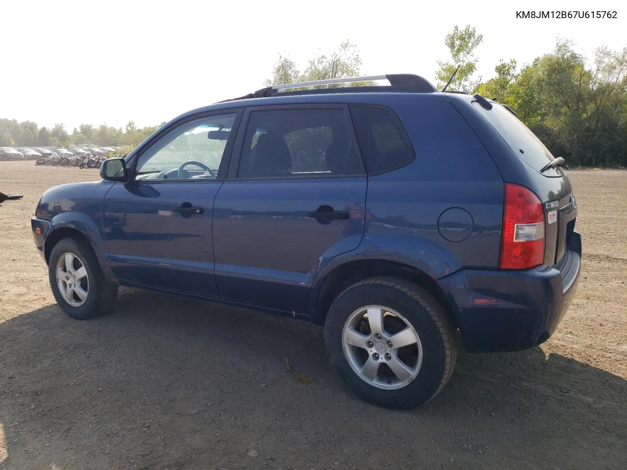 KM8JM12B67U615762 2007 Hyundai Tucson Gls