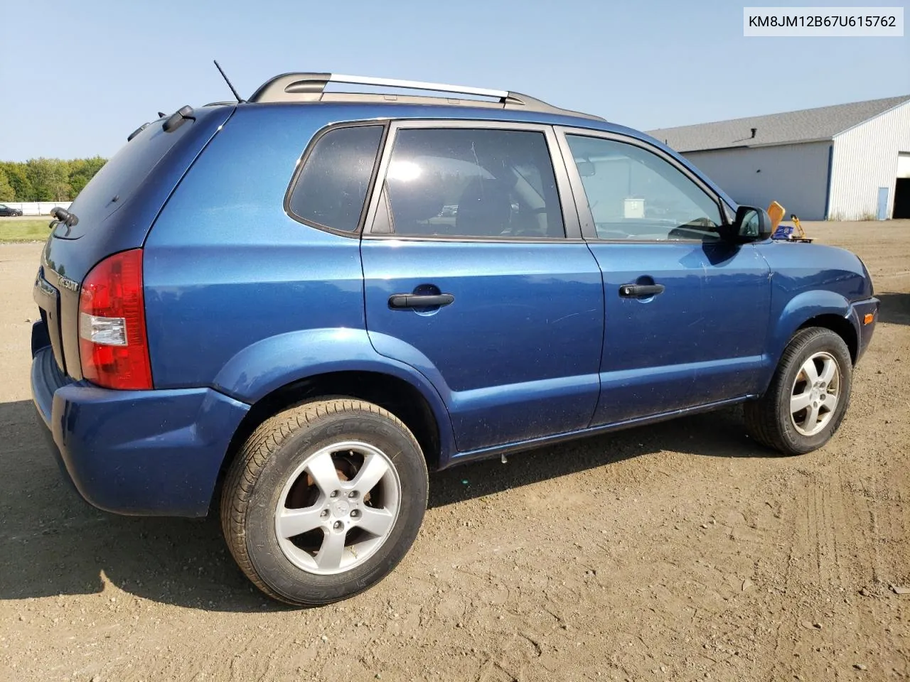 KM8JM12B67U615762 2007 Hyundai Tucson Gls