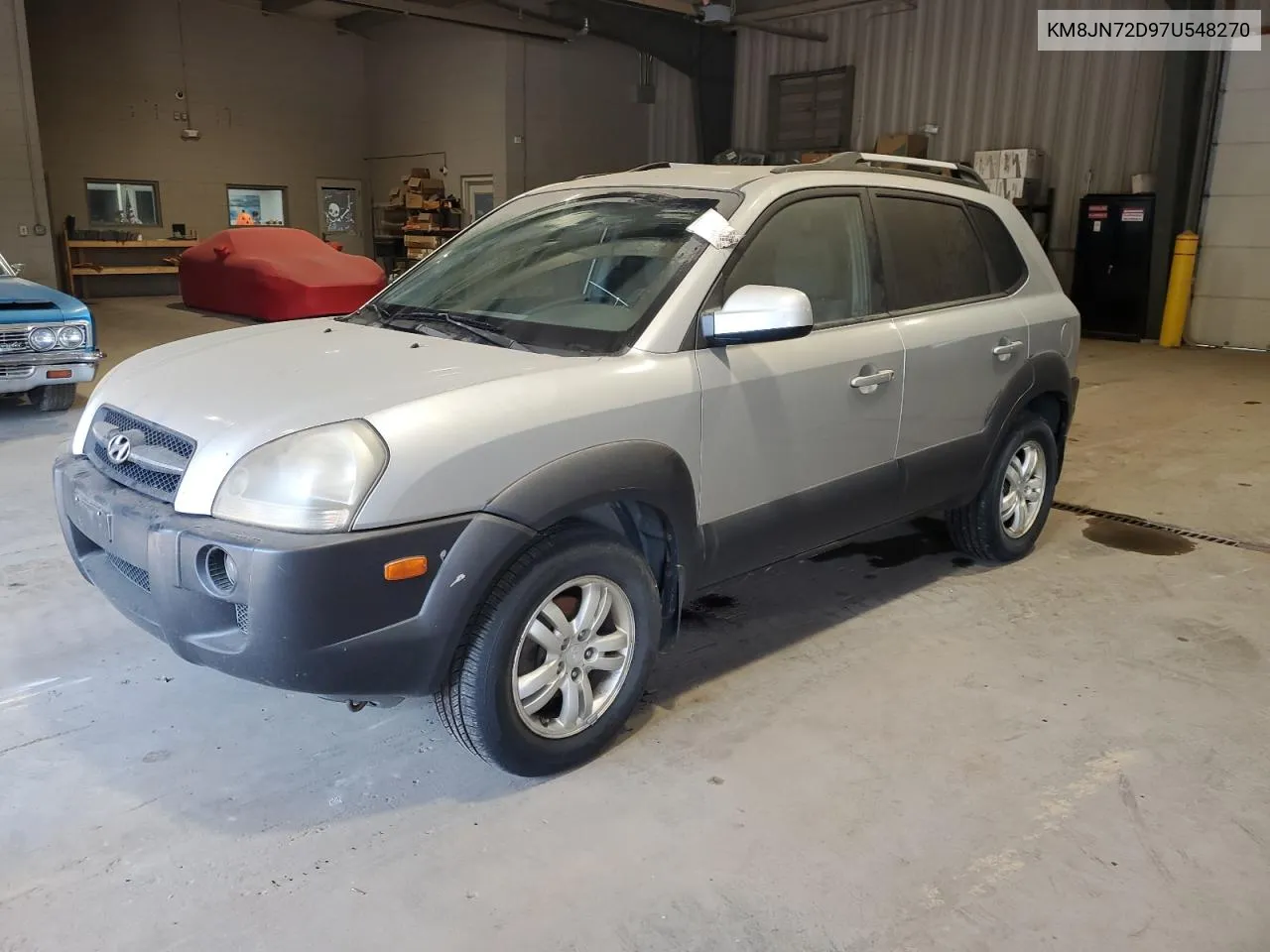 2007 Hyundai Tucson Se VIN: KM8JN72D97U548270 Lot: 71440044