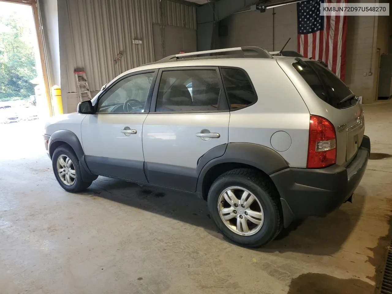 KM8JN72D97U548270 2007 Hyundai Tucson Se