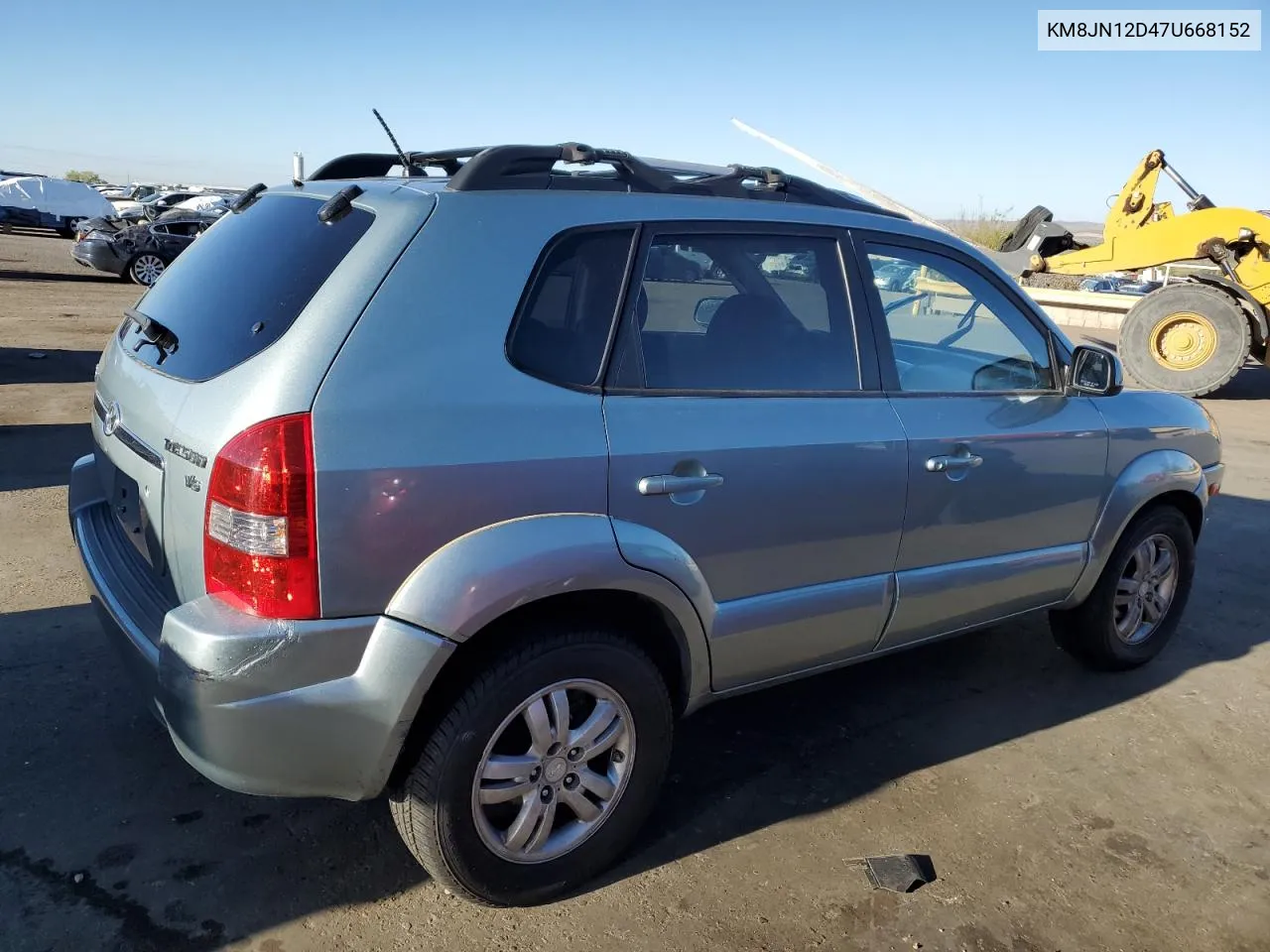 KM8JN12D47U668152 2007 Hyundai Tucson Se