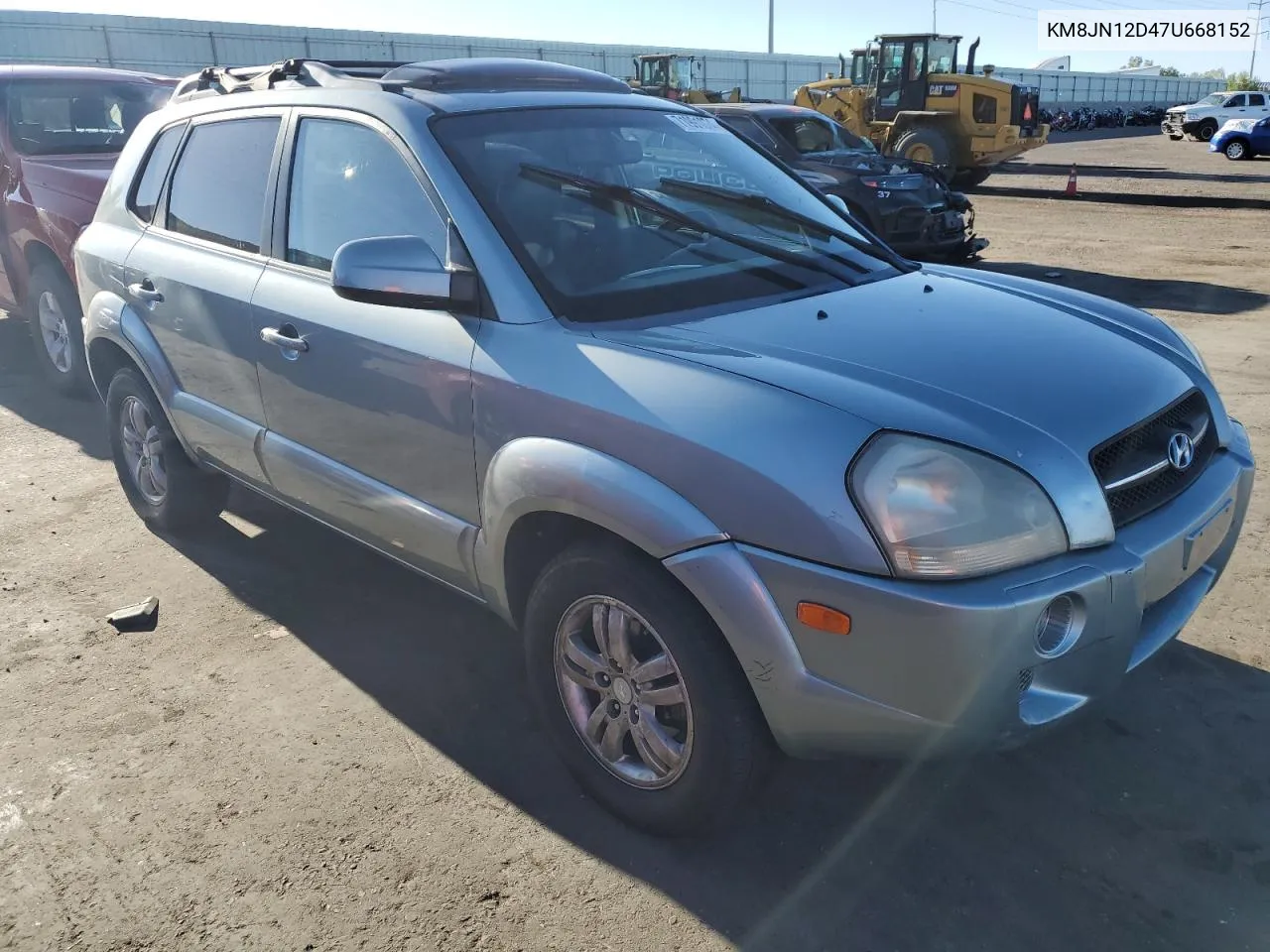 KM8JN12D47U668152 2007 Hyundai Tucson Se