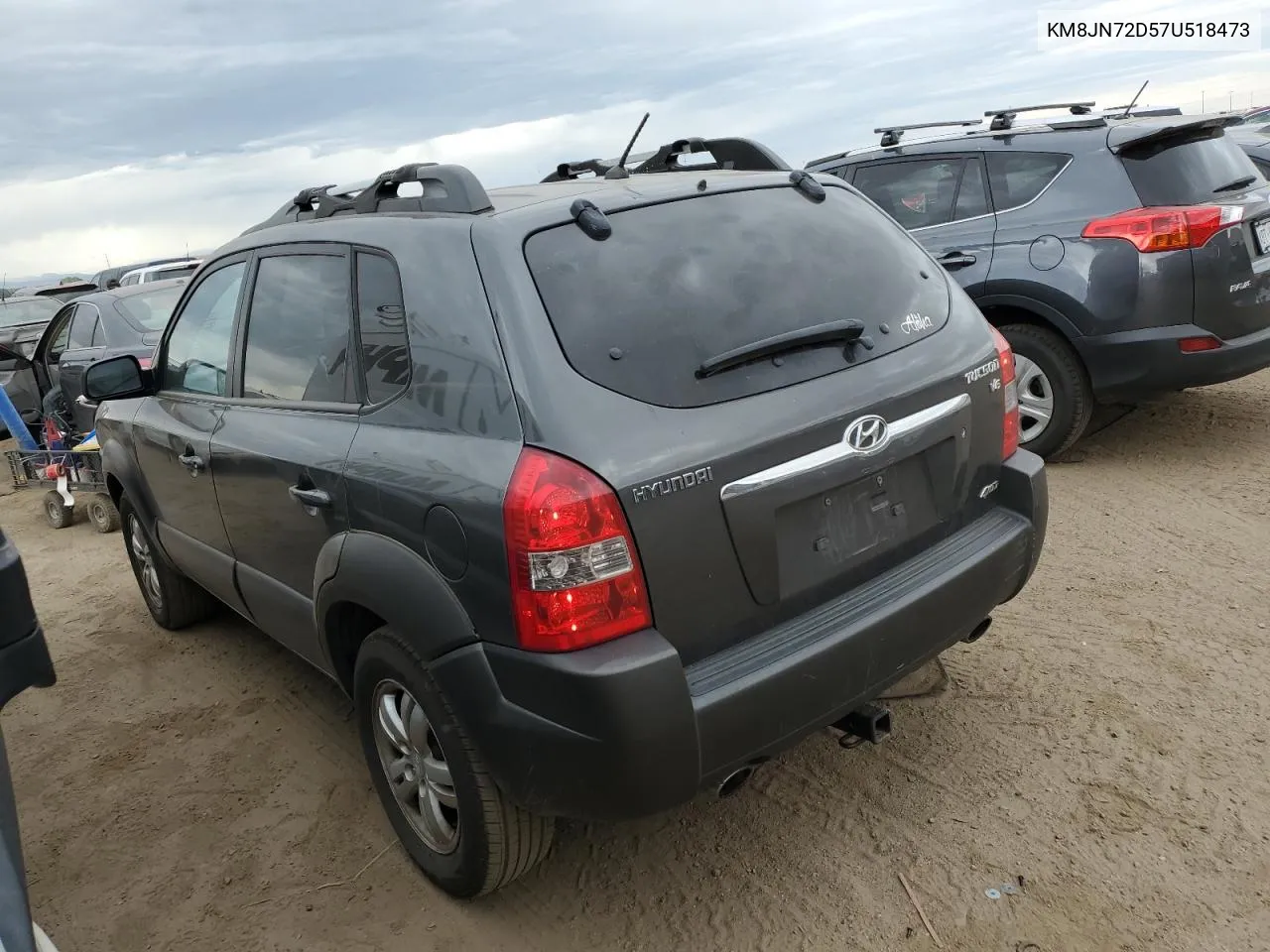 KM8JN72D57U518473 2007 Hyundai Tucson Se