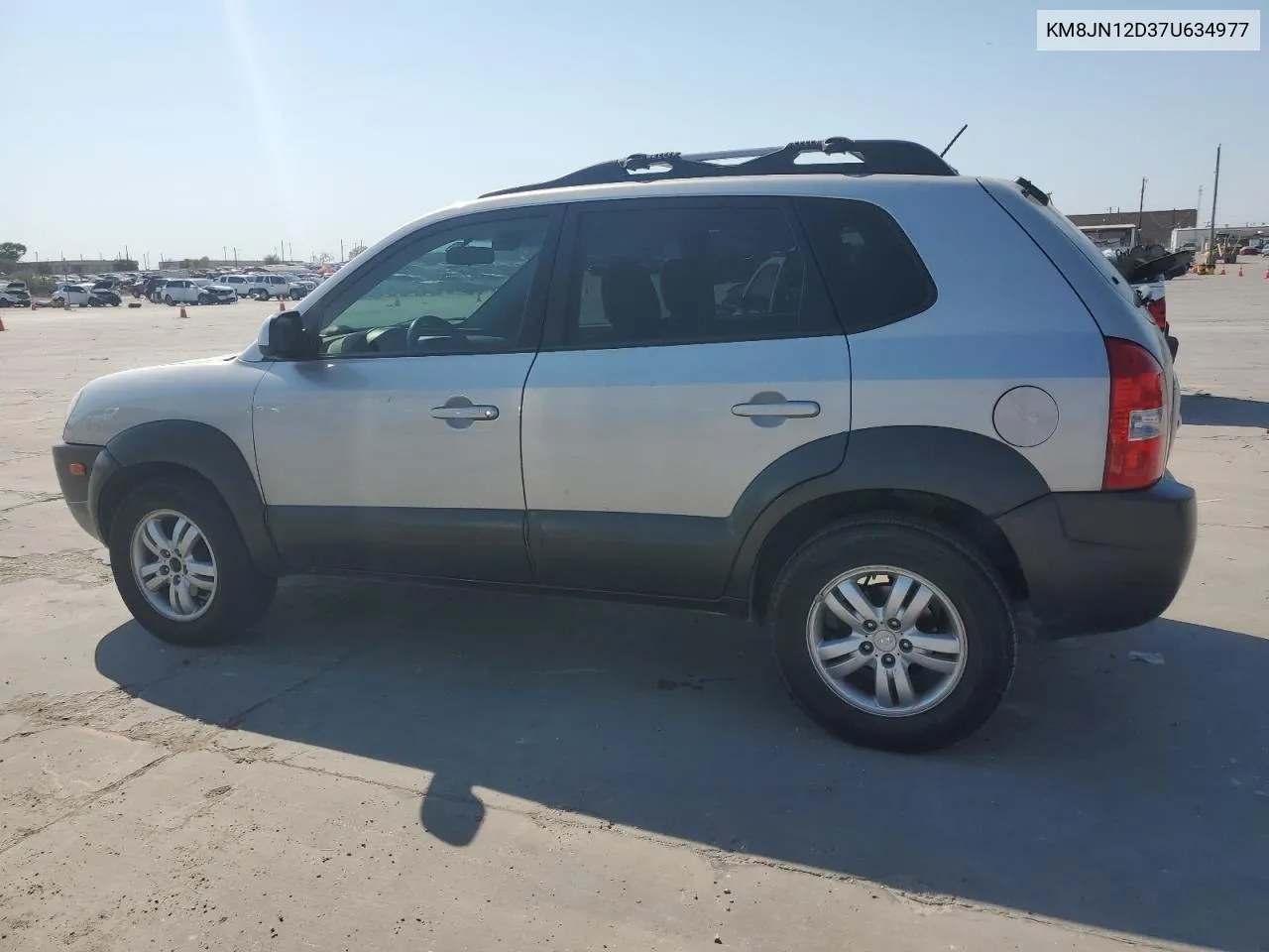 2007 Hyundai Tucson Se VIN: KM8JN12D37U634977 Lot: 73853984