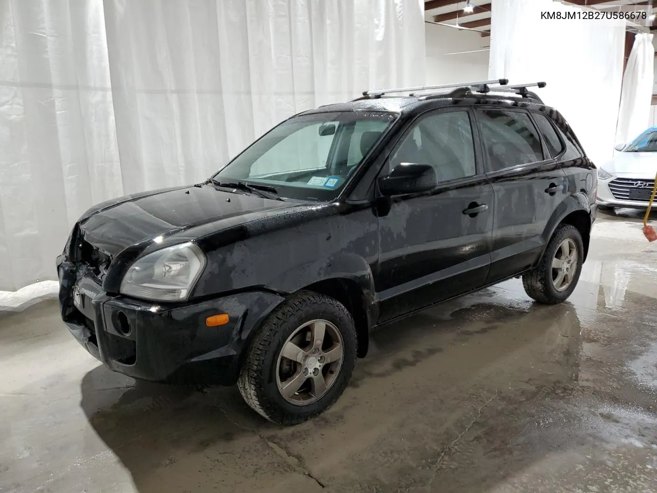 2007 Hyundai Tucson Gls VIN: KM8JM12B27U586678 Lot: 76318234