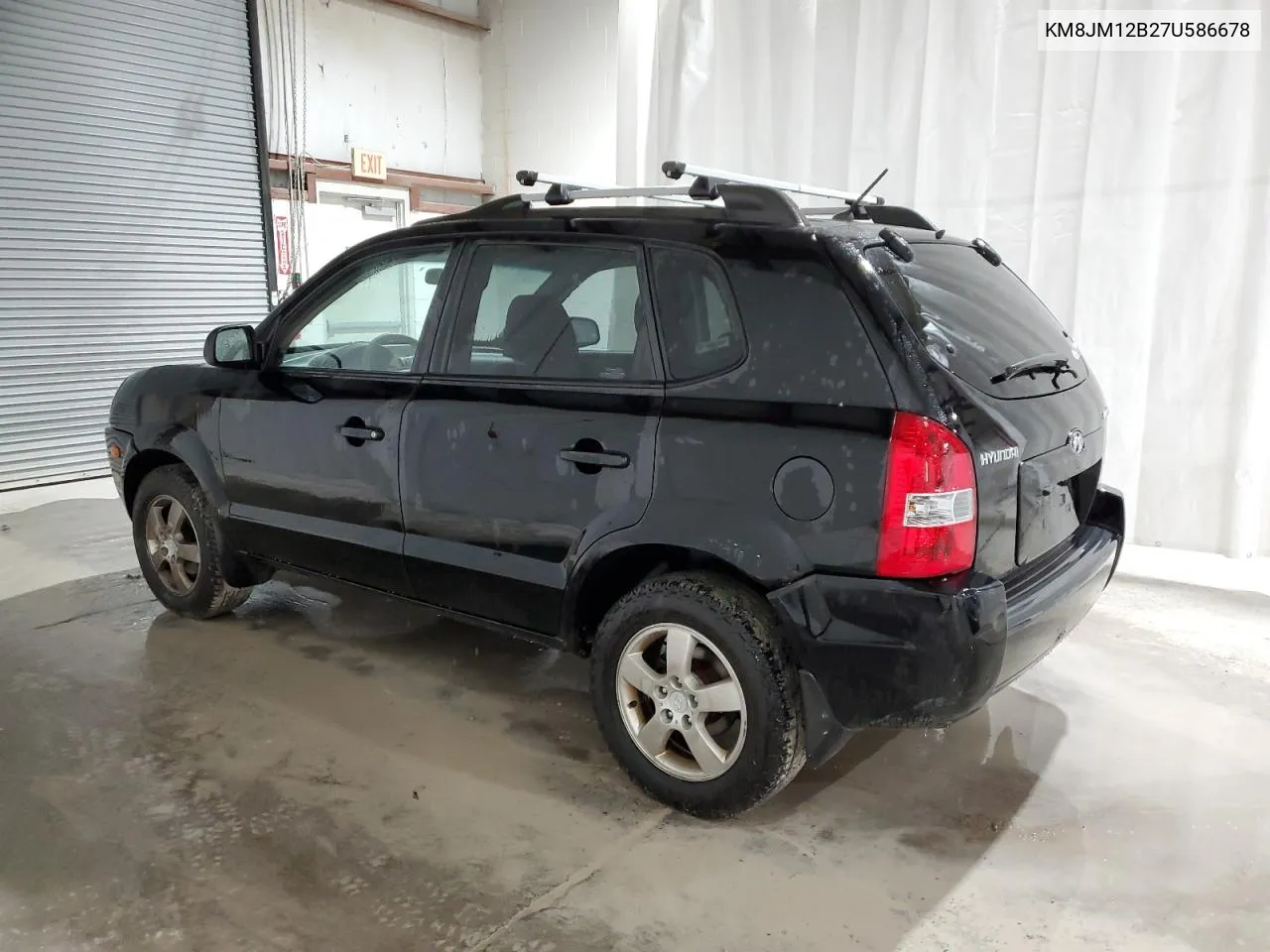 2007 Hyundai Tucson Gls VIN: KM8JM12B27U586678 Lot: 76318234