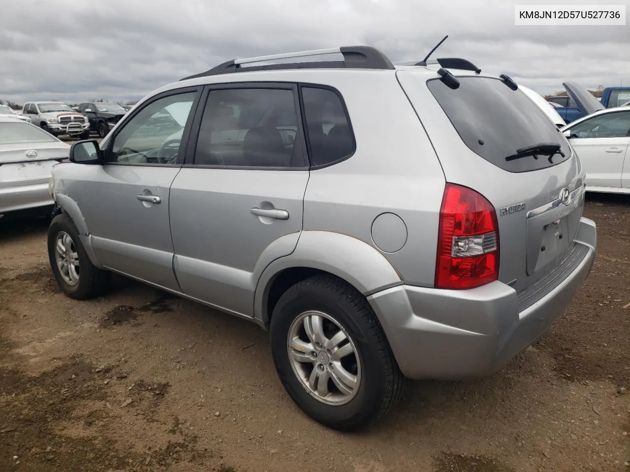 2007 Hyundai Tucson Se VIN: KM8JN12D57U527736 Lot: 78202814