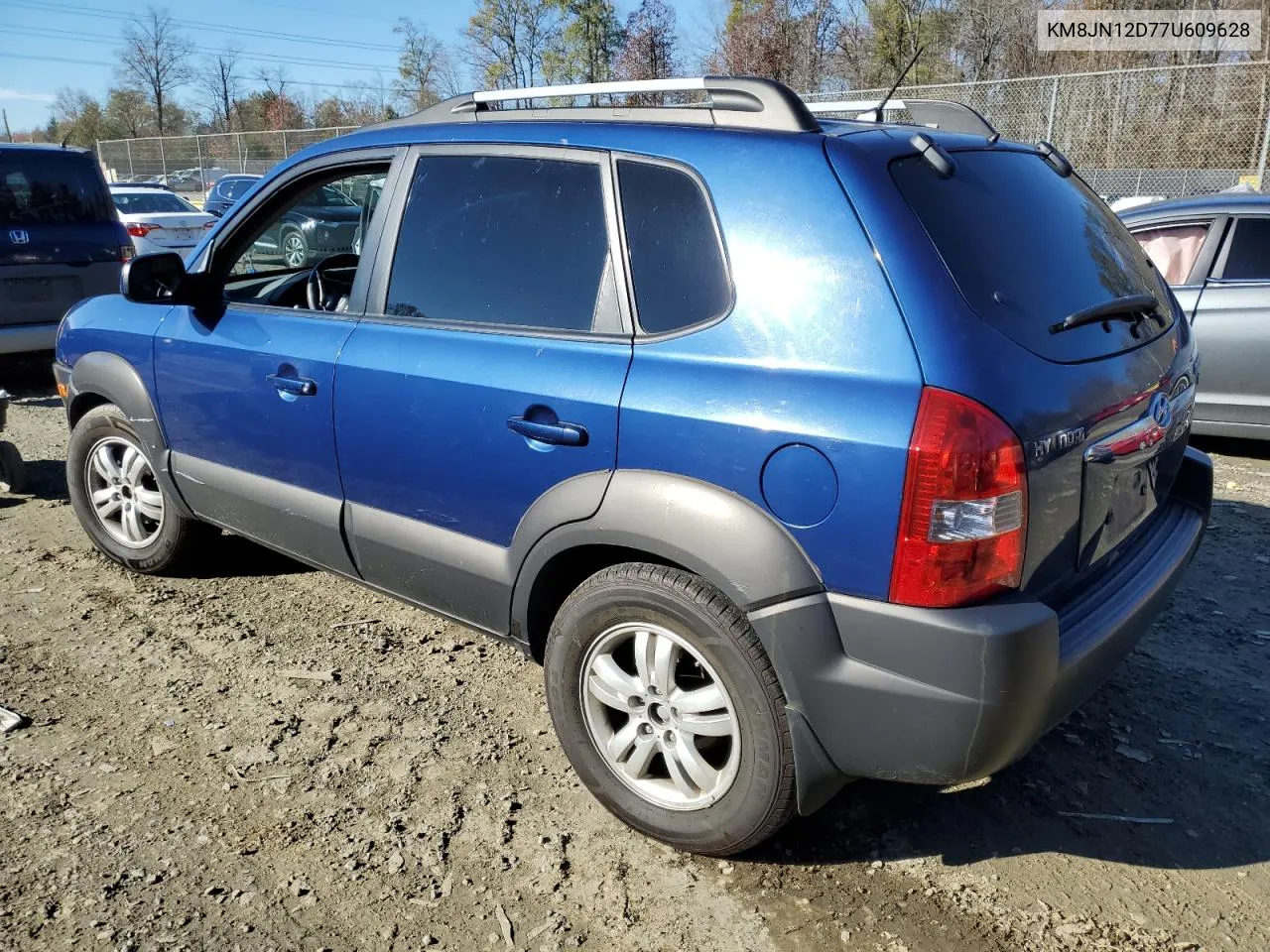 2007 Hyundai Tucson Se VIN: KM8JN12D77U609628 Lot: 79600594