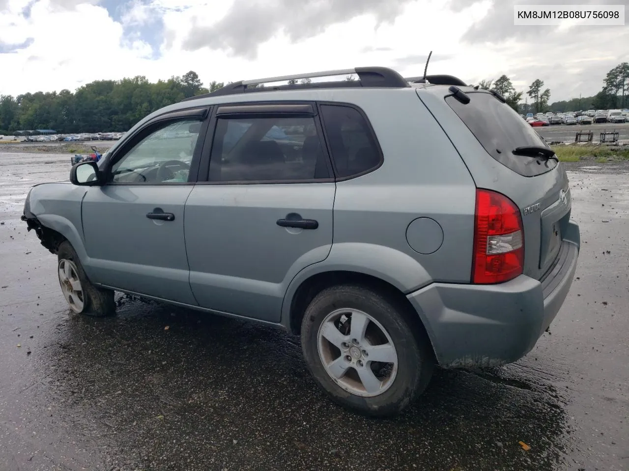 2008 Hyundai Tucson Gls VIN: KM8JM12B08U756098 Lot: 66724864