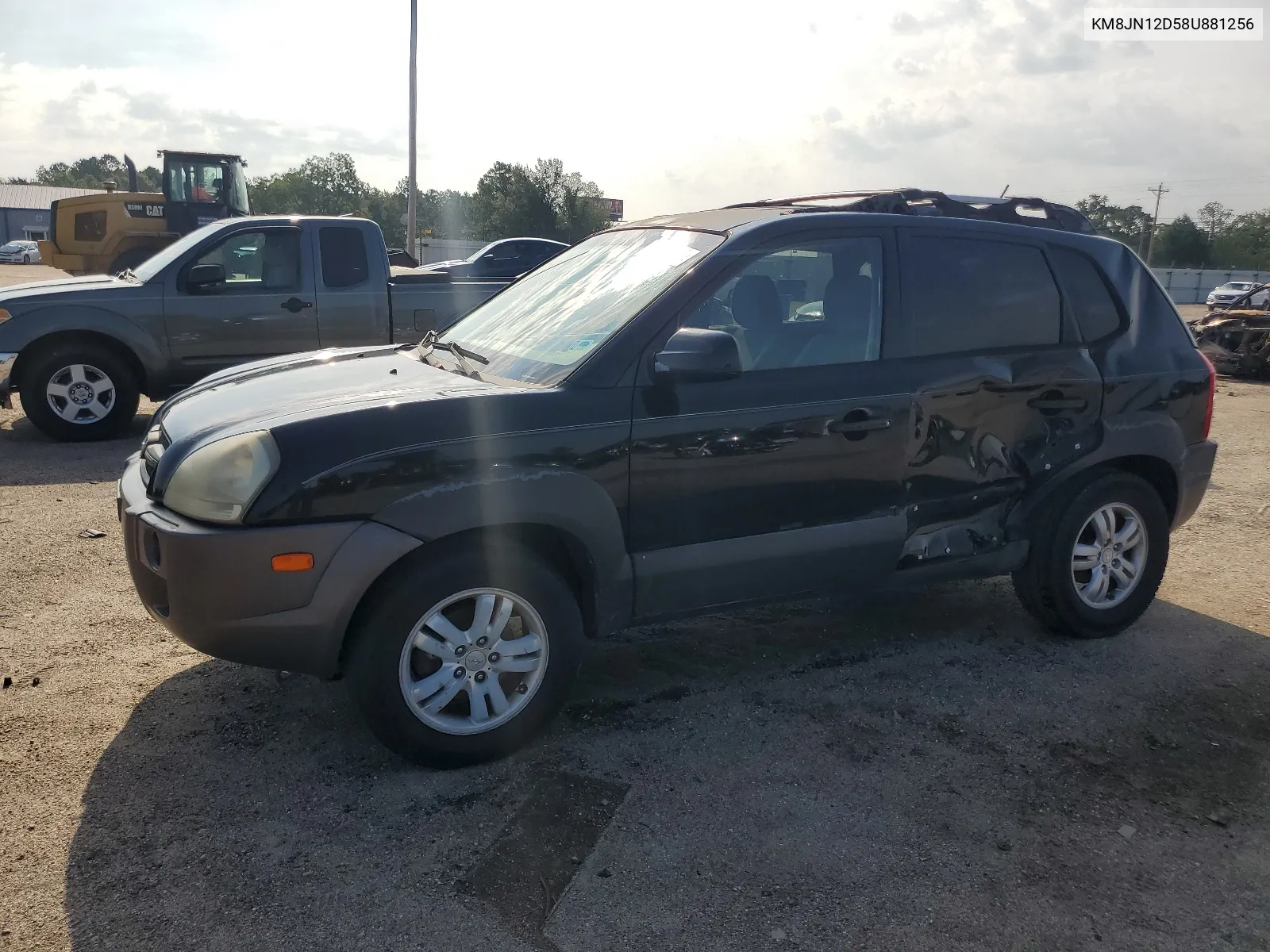 2008 Hyundai Tucson Se VIN: KM8JN12D58U881256 Lot: 67509304