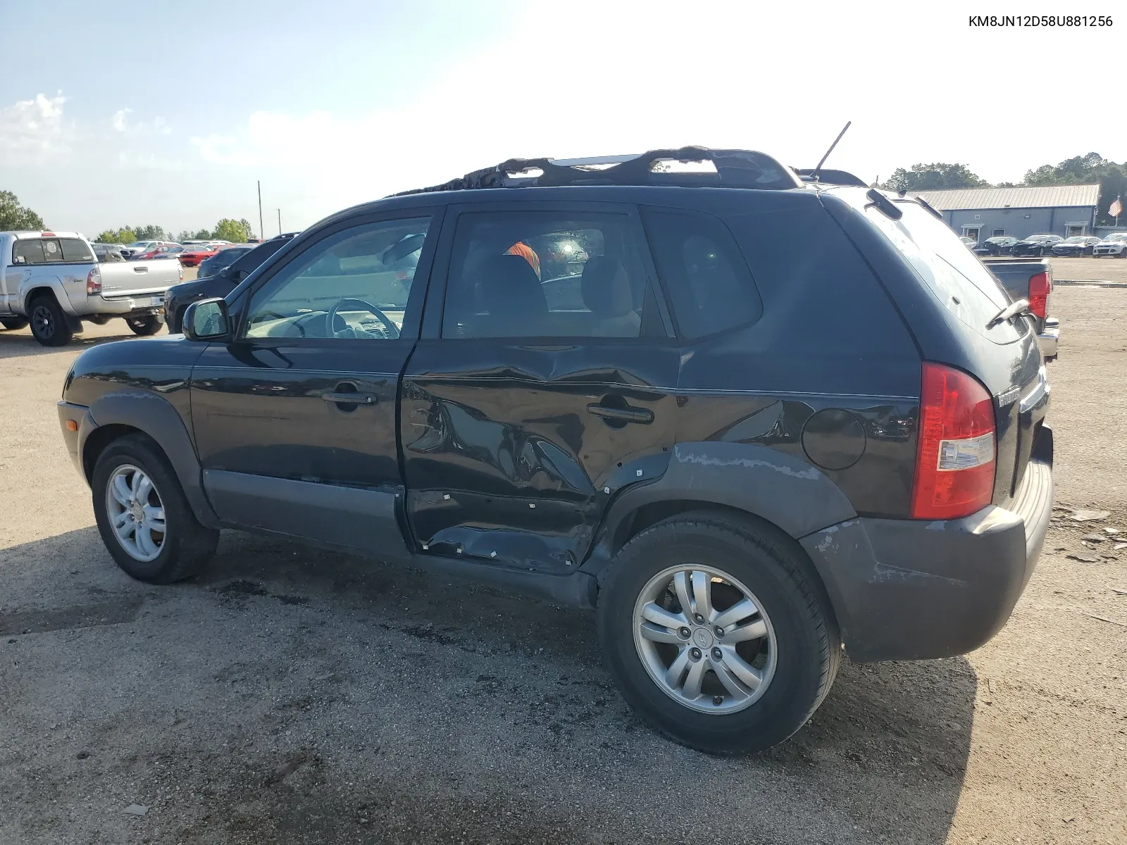 2008 Hyundai Tucson Se VIN: KM8JN12D58U881256 Lot: 67509304