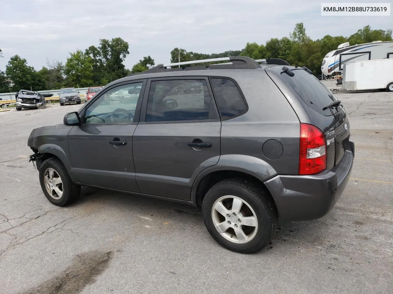 2008 Hyundai Tucson Gls VIN: KM8JM12B88U733619 Lot: 68029124