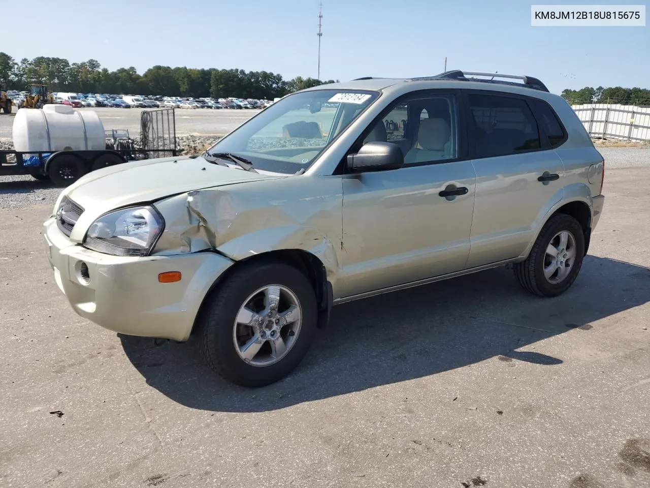 KM8JM12B18U815675 2008 Hyundai Tucson Gls