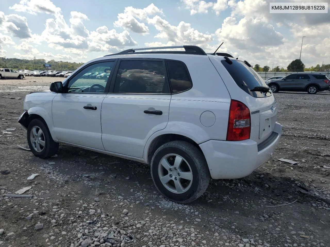 2008 Hyundai Tucson Gls VIN: KM8JM12B98U815228 Lot: 73190674