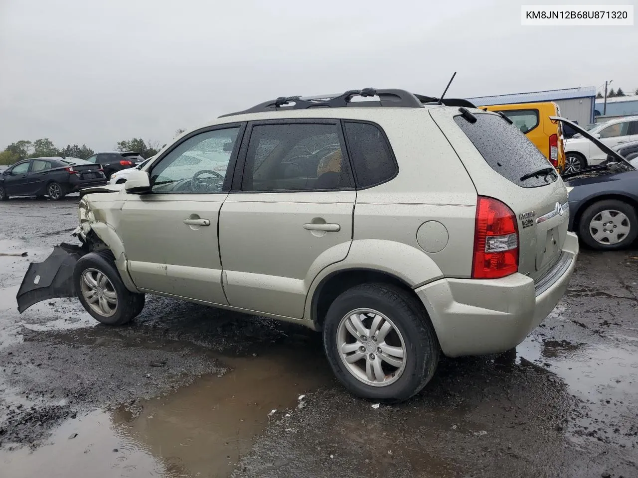 2008 Hyundai Tucson Se VIN: KM8JN12B68U871320 Lot: 73374304