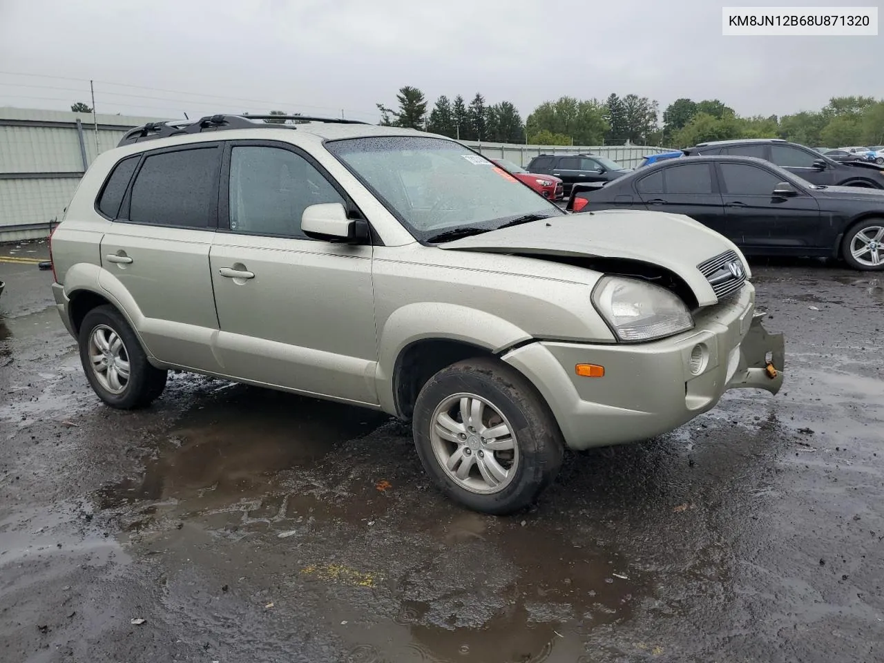 2008 Hyundai Tucson Se VIN: KM8JN12B68U871320 Lot: 73374304